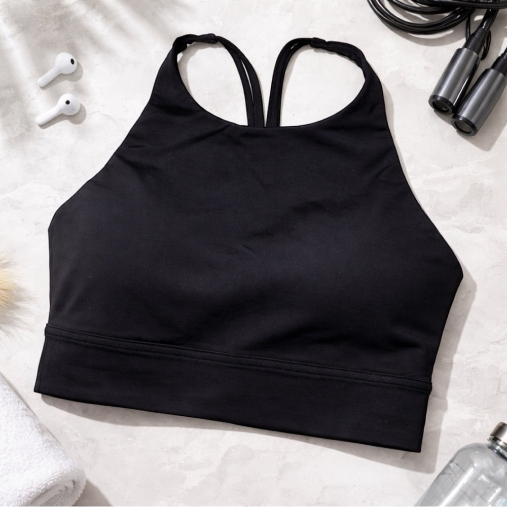 Fabletics Women's Black Sports Bra size small